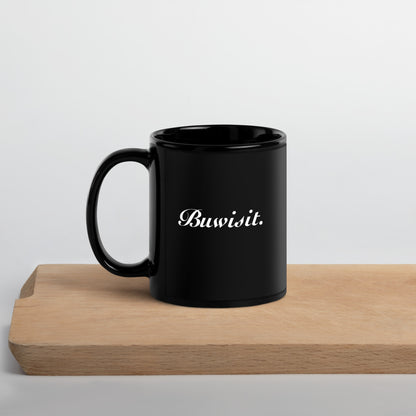 Buwisit Black Glossy Mug