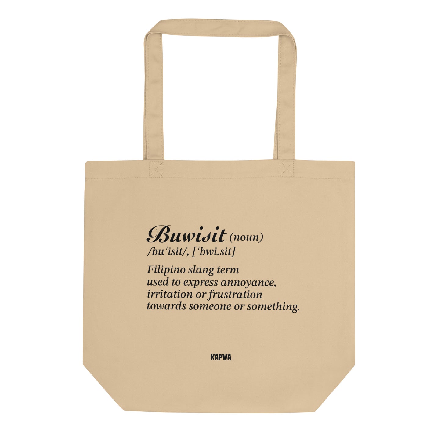 Buwisit Eco Tote Bag