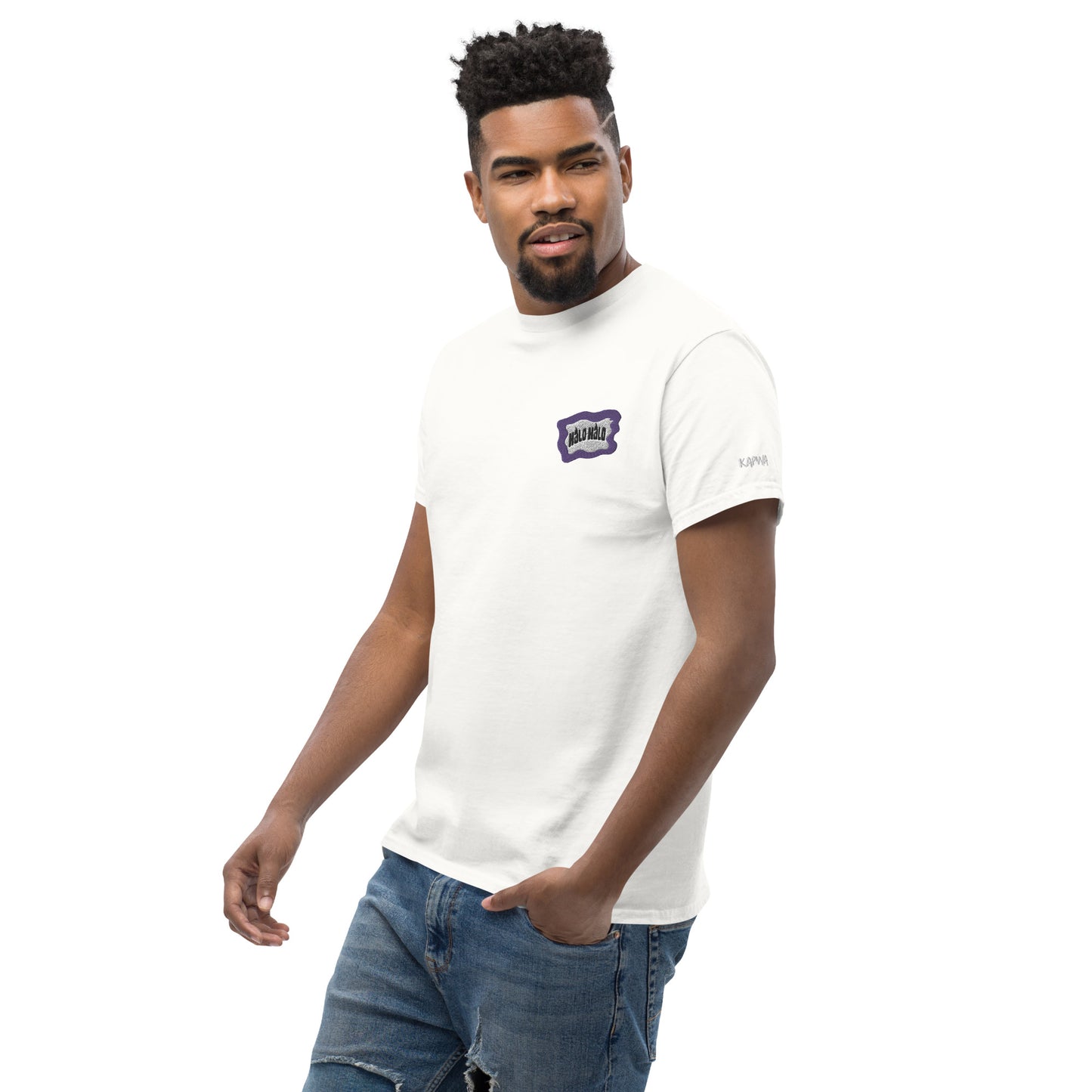 Halo-Halo Embroidered Logo Classic Tee